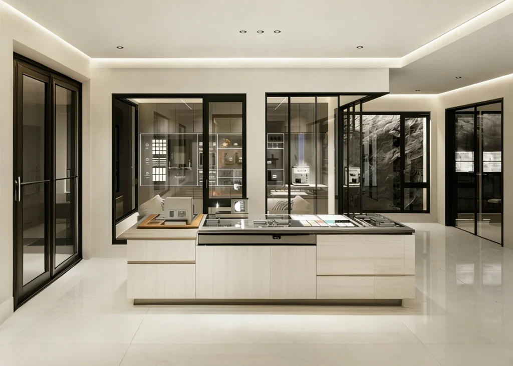 Aluminum Door Exhibition Hall